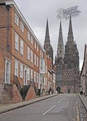 Cathedral From The Close c.2008, Lichfield