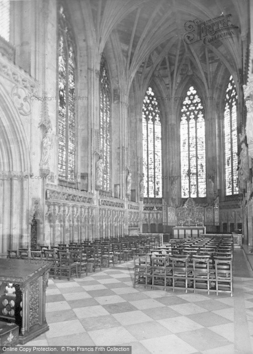 Photo of Lichfield, Cathedral, The Lady Chapel c.1955