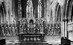 Cathedral, The Reredos c.1935, Lichfield