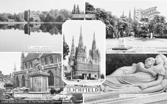 Photo of Lichfield, Composite c.1965