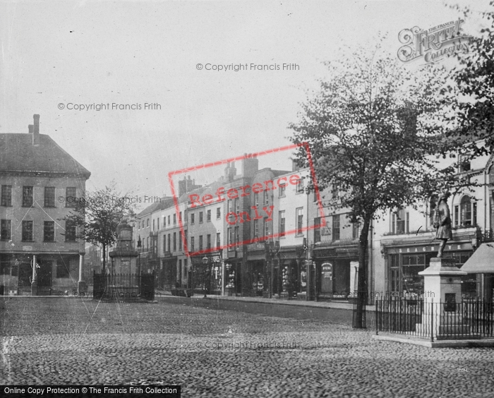 Photo of Lichfield, Market Place And Johnson's House c.1935