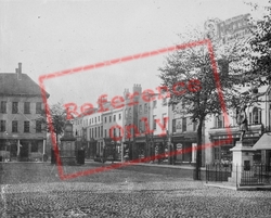 Market Place And Johnson's House c.1935, Lichfield
