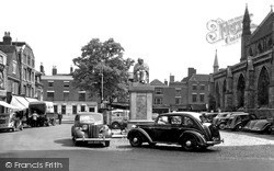 Market Square c.1955, Lichfield