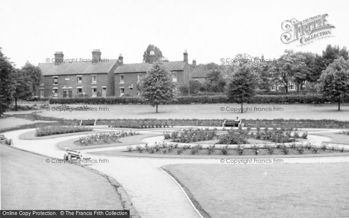 Photo of Lichfield, Rose Gardens c.1955