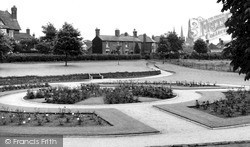 Rose Gardens c.1955, Lichfield
