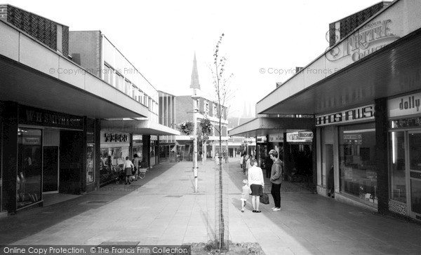 Photo of Lichfield, Shopping Centre c1965