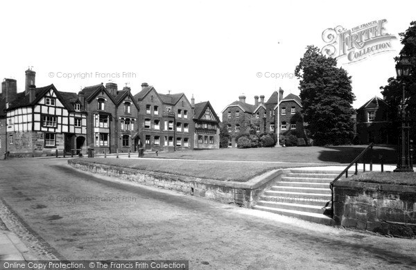 Photo of Lichfield, St Chad's School And Cathedral Close c.1955