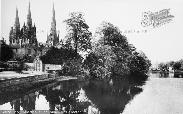 Photo of Lichfield, The Cathedral 1969