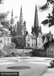 The Cathedral c.1965, Lichfield