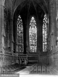 The Cathedral, Lady Chapel c.1880, Lichfield