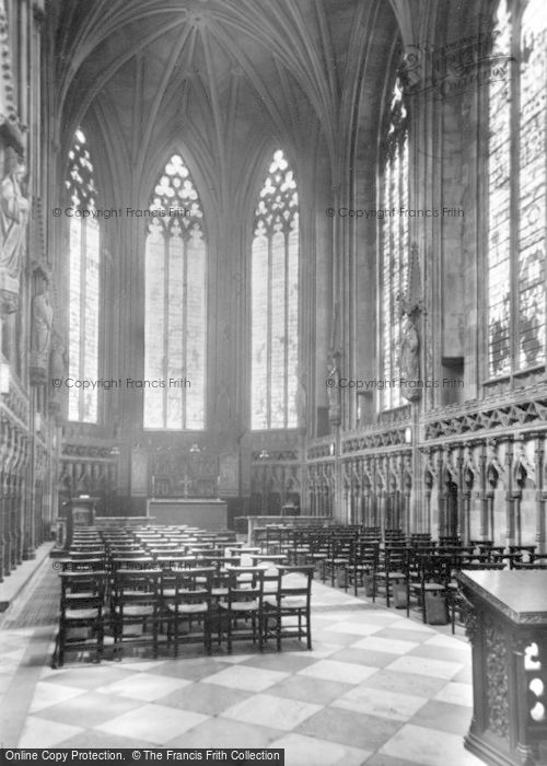 Photo of Lichfield, The Lady Chapel c.1955