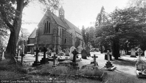 Photo of Lickey, Holy Trinity Church c.1965