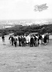 People On The Beacon c.1965, Lickey