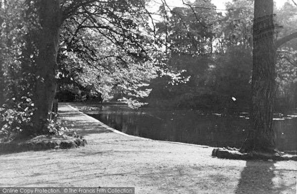Photo of Lickey, The Park Pool c.1955