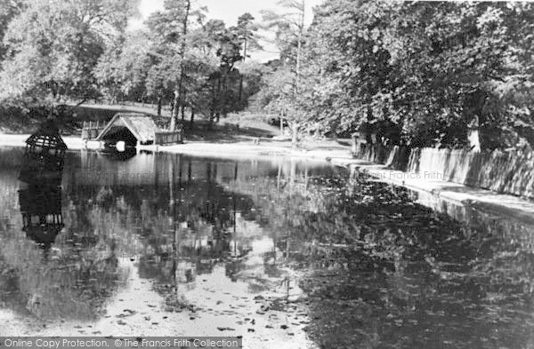 Photo of Lickey, The Park Pool c.1955