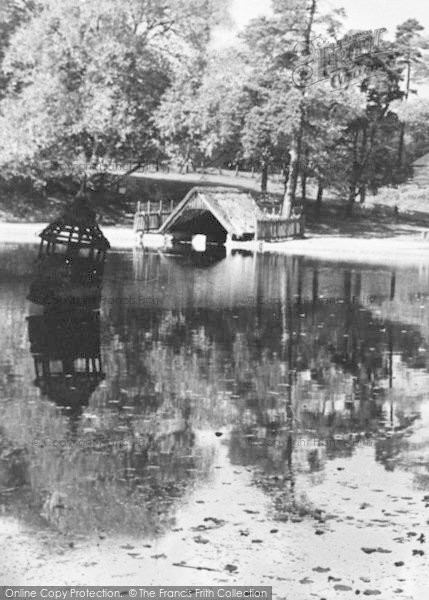 Lickey, the Park Pool Duck House c1955 Photo of Lickey, The Park Pool Duck House c.1955