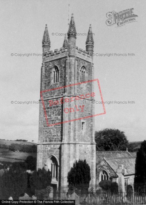 Photo of Lifton, St Mary's Church c.1950
