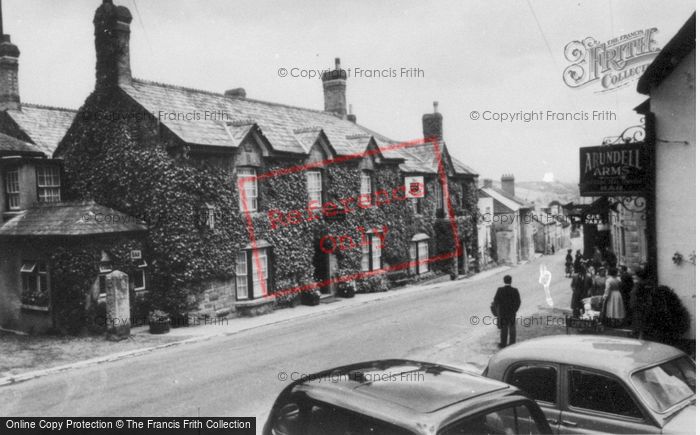 Photo of Lifton, The Arundell Arms c.1955