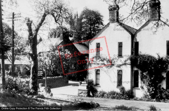 Photo of Lifton, The Church And Village c.1950