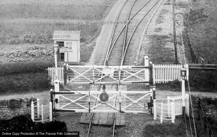 Photo of Lifton, The Level Crossing c.1900