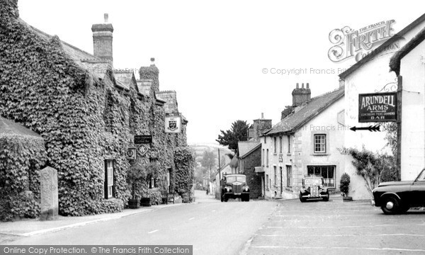 Photo of Lifton, The Village c.1955