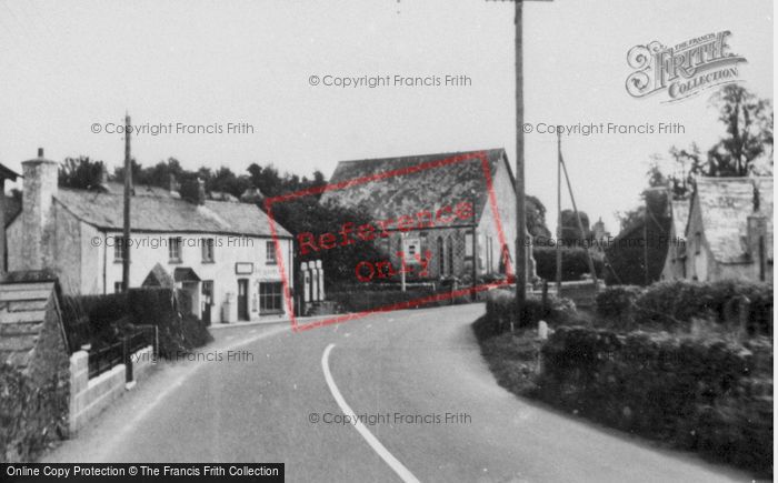 Photo of Lifton, The Village c.1955
