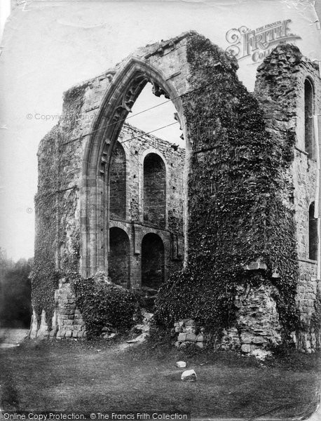 Photo of Lilleshall, Abbey, East Window c.1864