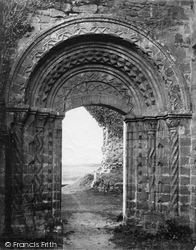 Abbey, Norman Door c.1864, Lilleshall