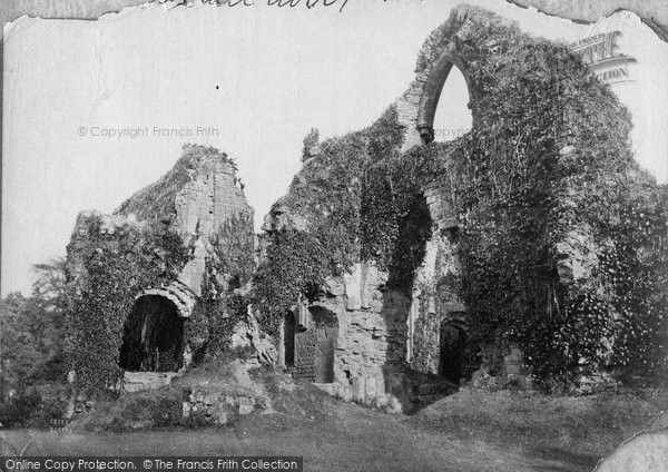Photo of Lilleshall, Abbey, South Side c.1864