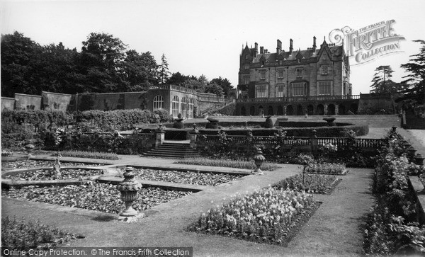 Photo of Lilleshall, The National Recreation Centre, Gardens And West Front c.1960