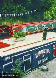 Canal Boats At Dundas 1996, Limpley Stoke