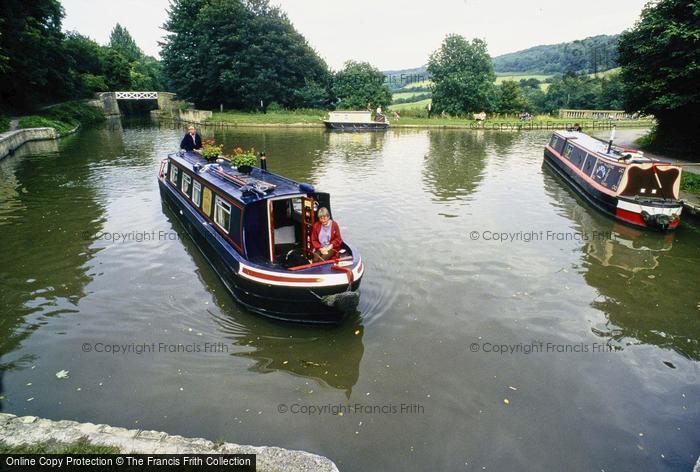 Photo of Limpley Stoke, Dundas Basin, Kennet And Avon Canal 1996