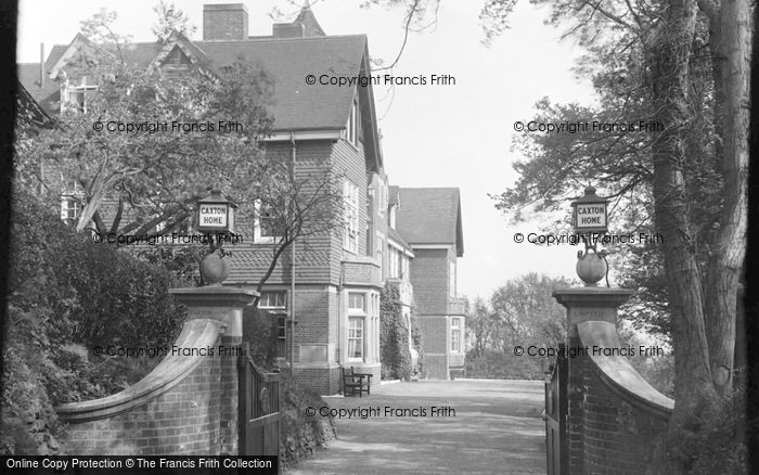 Photo of Limpsfield, Caxton Convalescent Home From The Drive 1947