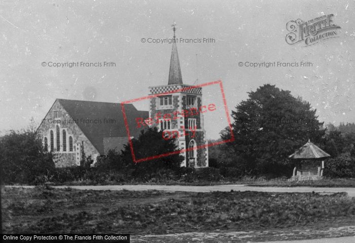 Photo of Limpsfield Chart, St Andrew's Church 1929