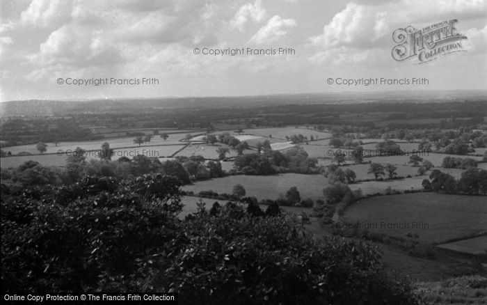 Photo of Limpsfield Chart, View Of Surrey Weald 1961