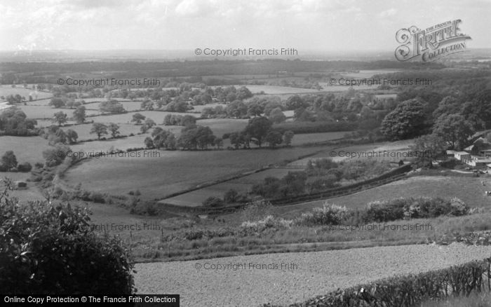 Photo of Limpsfield Chart, View Of Surrey Weald 1961