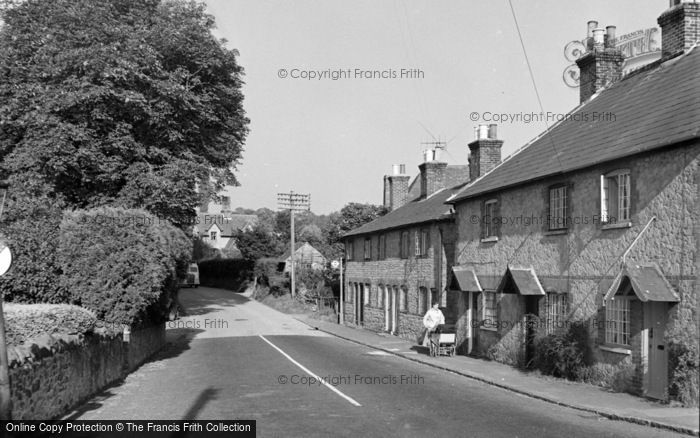 Photo of Limpsfield, Croydon Road 1957