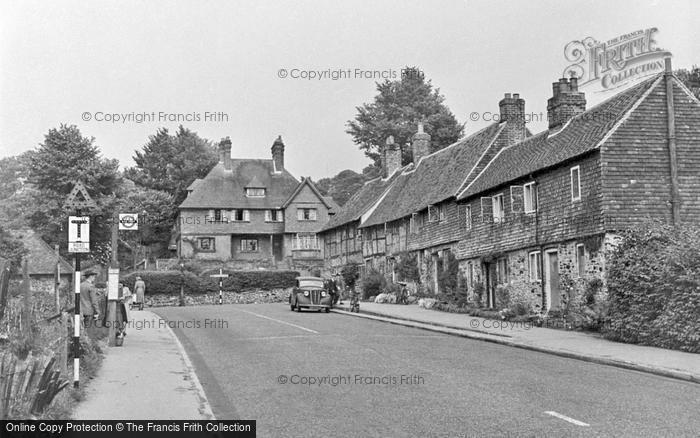 Photo of Limpsfield, Detillens Corner c.1949