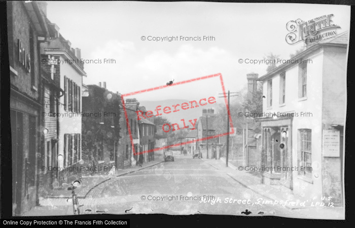 Photo of Limpsfield, High Street c.1950