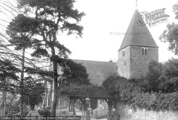 Photo of Limpsfield, St Peter's Church c.1955