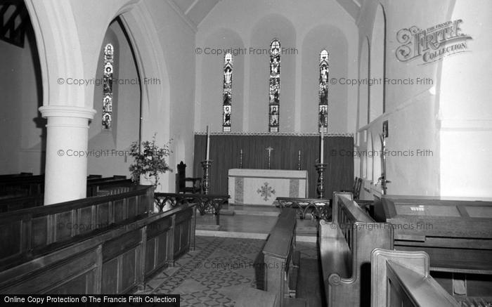 Photo of Limpsfield, St Peter's Church, Interior 1967
