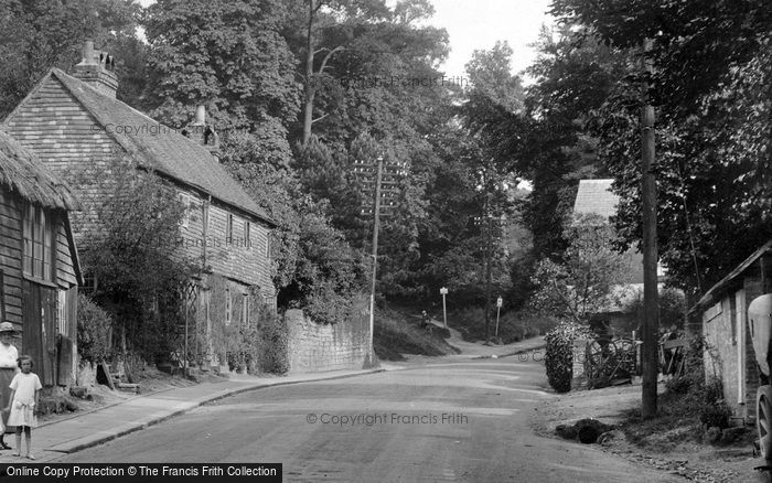 Photo of Limpsfield, The Village 1924