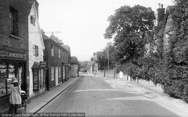 Photo of Limpsfield, The Village 1924