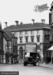 A Bus In Silver Street c.1950, Lincoln