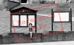 A Child By The Noticeboard, Art Gallery c.1950, Lincoln