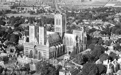 Aerial View From South West c.1960, Lincoln