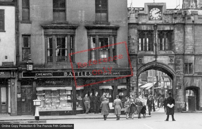 Photo of Lincoln, Battles, Stonebow c.1950