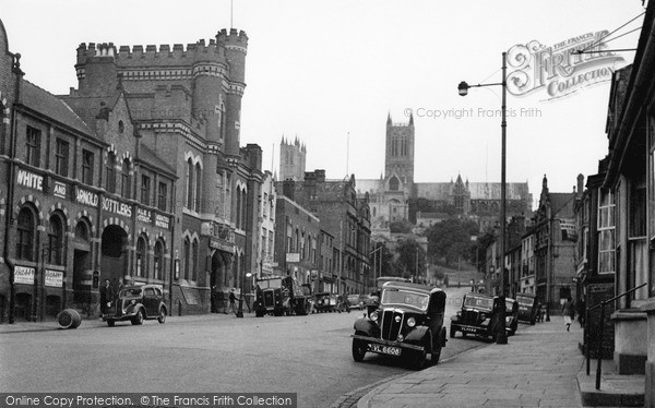 Photo of Lincoln, Broadgate 1949