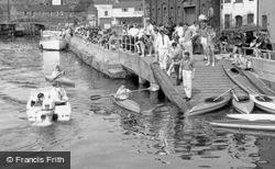 Canoe Race, Brayford c.1965, Lincoln