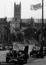 Cars On Broadgate 1949, Lincoln